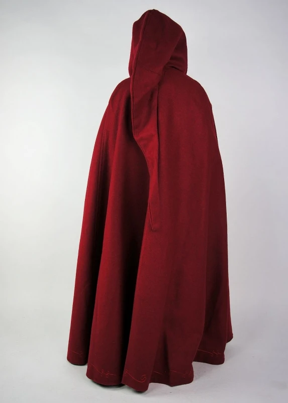 Cape enfants broderie rouge